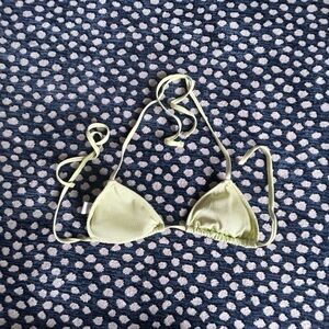 Aerie Lime Bikini Top